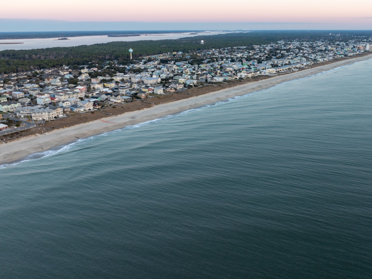 Carolina Beach Aerial