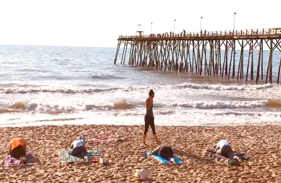 Kure Beach SUNRISE Yoga Event